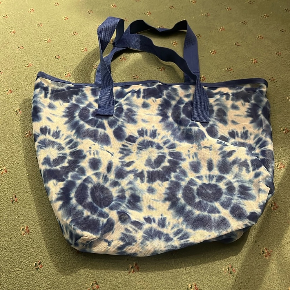 Tye Dye Mesh Beach Bag